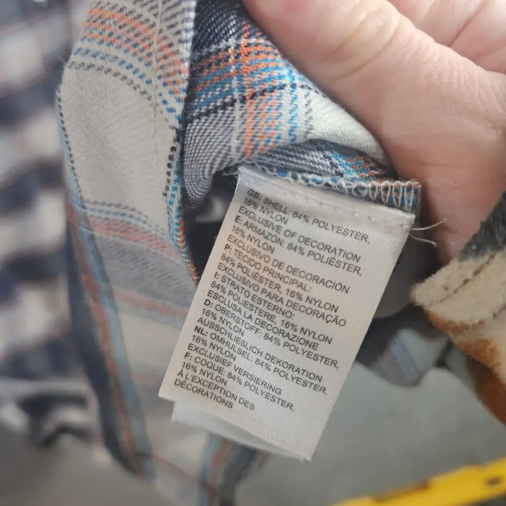 The North Face Men's Plaid‎ Shirt Size XXL Hiking Outdoors
